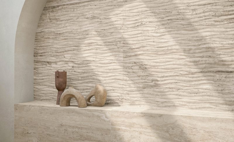 Travertine Sense – Ebur Vein & Ebur Wave (wall) 42441