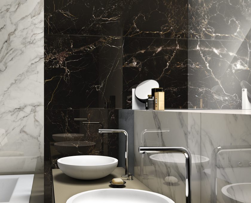 Marble Effect Porcelain Tiles from our Italian Collection