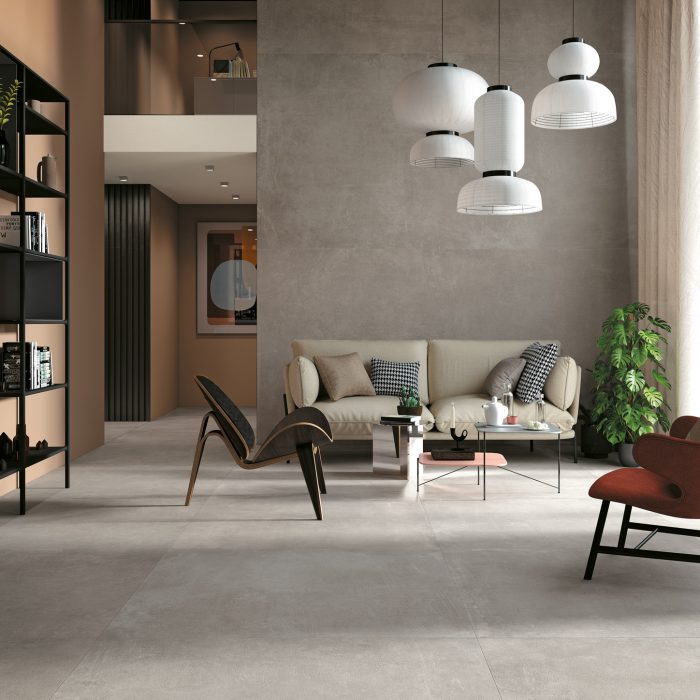 Argento - Natural is a beige Italian porcelain tile.