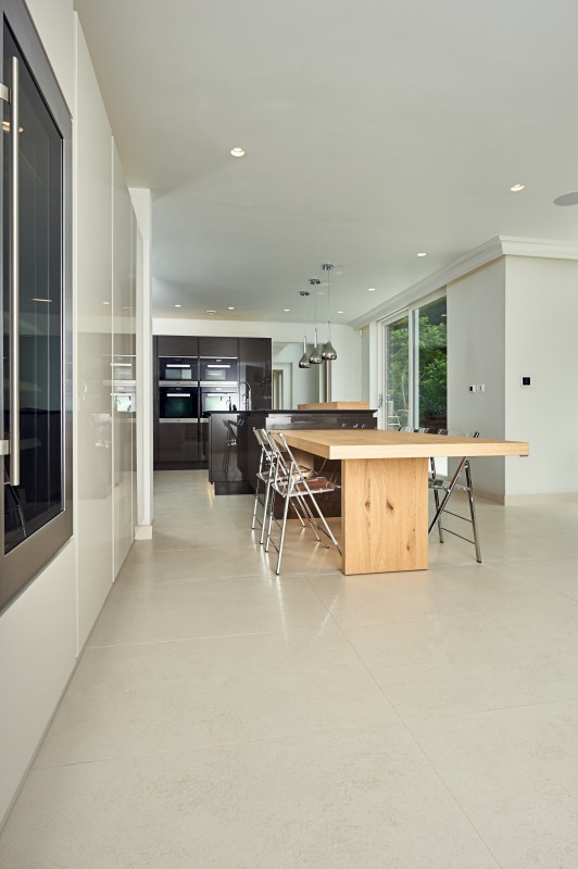 Residential living areas - Porcelain Tiles