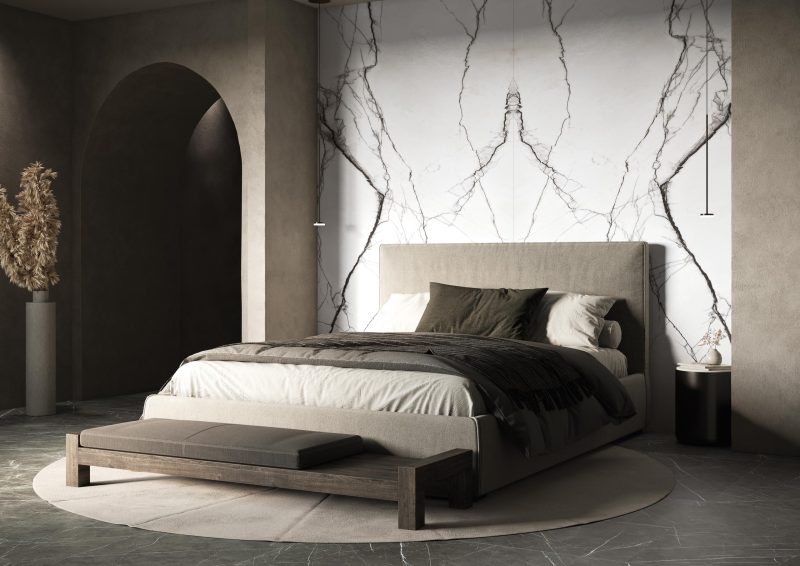 Marble Breach White Bookmatched 42984