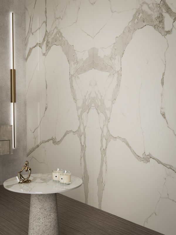 Marble Statuario Bookmatched 46301